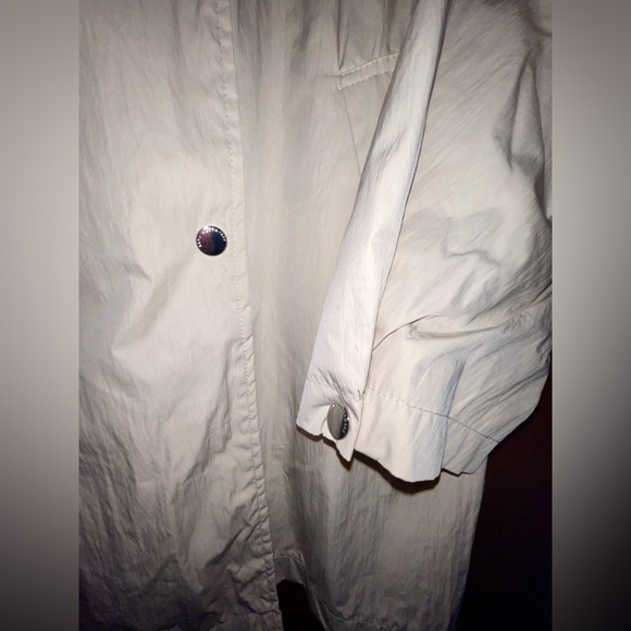 Zara Girl double breast snap button trench coat size 13-14 fits woman US size M - Picture 5 of 8